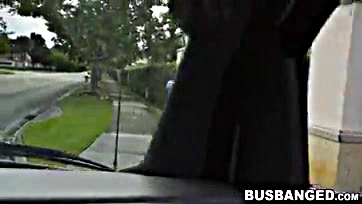 Lexxi Deep gets a hard cock in the van