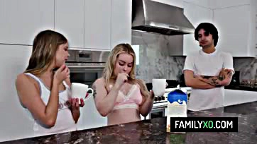 Fucking stepdaughter's maid outfit hides her nasty secrets