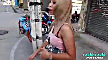 Naive Thai girl experiences first interracial penetration