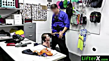 Fucked teen must obey cop's every command