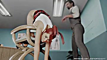 Indi gets brutally spanked by her sadistic master