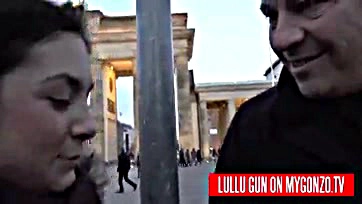 Teen Lullu gets picked up for rough Berlin sex