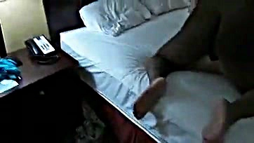 Teen hubby secretly films wife's BBC affair on site