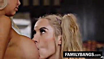 Stepmom shares stepdaughter with new hubby in threeway