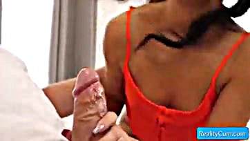 Jessica Ryan gets rough sex with shaved pink pussy