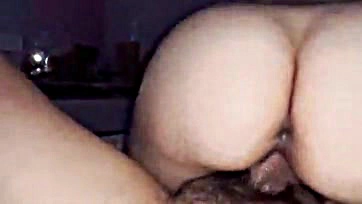 Girl flaunts big booty and shows off anus