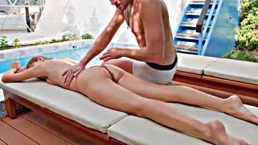 Massage includes intimate areas, including anus