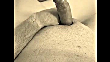 Hands-free edging challenge with excessive precum