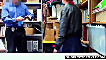 Kimberly and Christy got caught shoplifting with Jack