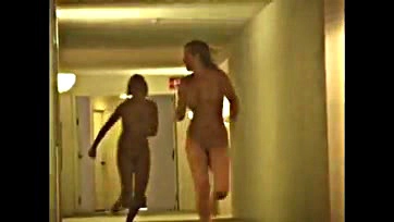 Fucking friends Lia and Alison get naked on Friday