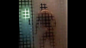 I'm secretly filming a chick in the shower