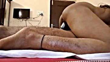 Kashmir bhabhi has explicit sex in private