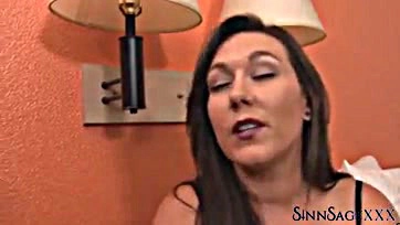 Sinful siren teases her vulva for your pleasure