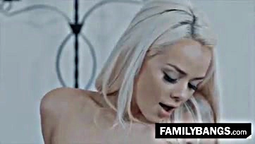 Old dude craves hot teen babysitters, Elsa Jean and Tommy