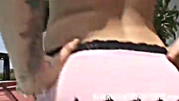 Divorced stepparent gets pussy licked, then rides cock