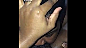 Man ate woman's pussy, made her cum in mouth