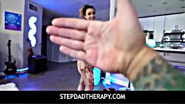 Jade's stepdad punishes her with rough sex and humiliation