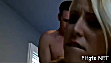 A horny teen craves a big cock intensely