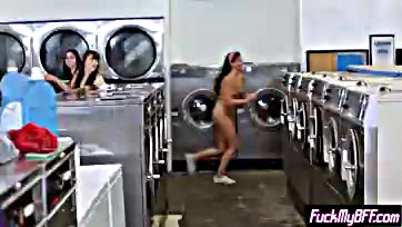 Teen and friend get brutally pounded on laundry day