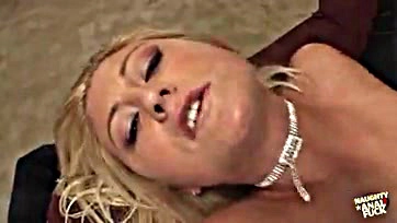 Blonde Staci craves triple penetration by multiple cocks