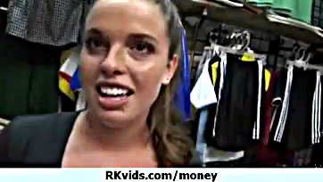 Teen girl gets paid for sex, desperate for rent