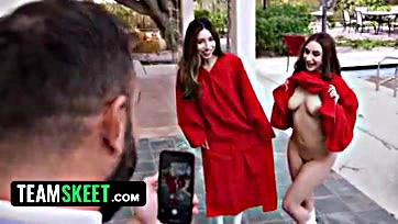 Creepy stepdad snaps naked graduation pics of stepkid and pal