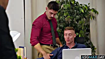 Nico starts work with horny new colleague Justin