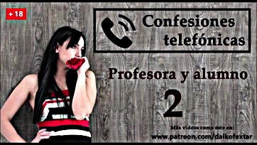 La profesora se convierte en una perra sucia