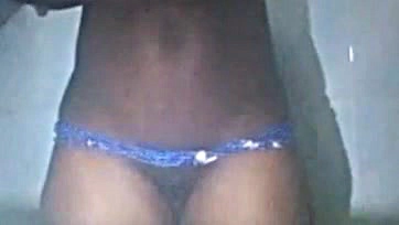 Older woman exposed herself during a video call