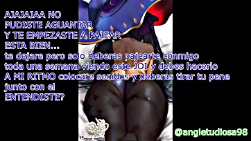 Spanish anime instructs solo masturbation and explicit viewing