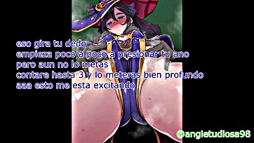 Spanish anime instructs solo masturbation and explicit viewing