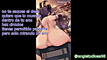 Spanish anime instructs solo masturbation and explicit viewing