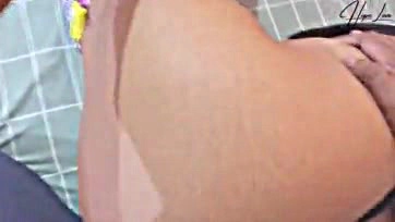 Malay teen's ass gets pounded POV-style