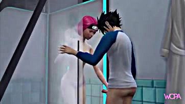 Naruto catches Sakura and Sasuke in a hot affair