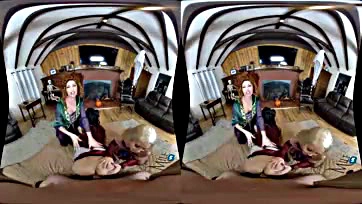 Sexy seniors seduce in explicit virtual reality fantasy