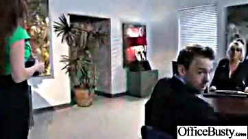 Sexy office chick gets pounded in hardcore action