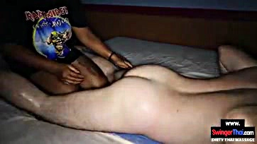 Thai masseuse provides explicit genital stimulation