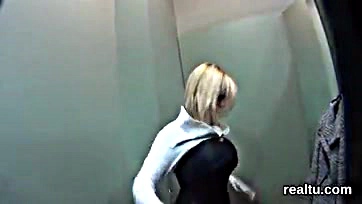 Czech chick gets nailed in POV at mall