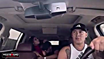 Kesha Ortega gets pounded in a car