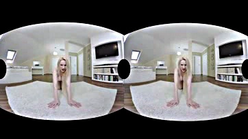 Virtual reality sex scene features anal and squirting