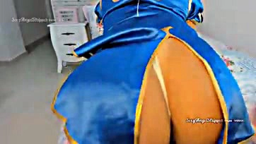 Chun Li's massive booty gets wild in Wheel