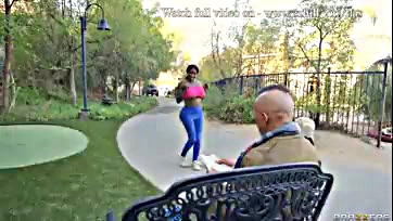 Old pervert flashes nymph, gets rejected and embarrassed