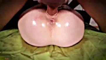 Sister's pussy pumped with brother's cum