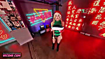 Fetish VR porn parody of Street Fighter's Cammy