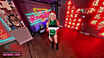 Fetish VR porn parody of Street Fighter's Cammy