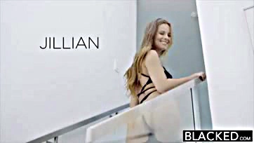 Jillian Janson gets BBC anal sex at 18