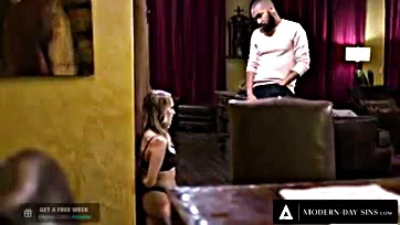 Cadence Lux gets brutally pounded by dominant boyfriend