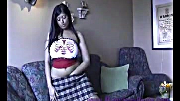 Sexy Native American woman self-pleasures with explicit pleasure