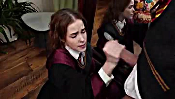 Hermione blew Harry in a cheating affair