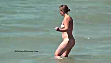 Beach bums get naked, butts and boobs abound freely